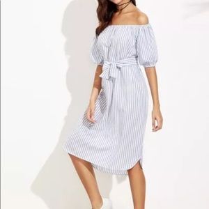 Shein off shoulder dress